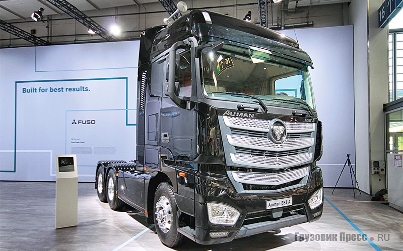 Foton Auman EST A – почти полная копия Mercedes-Benz Actros четвёртого поколения, в своё время был воссоздан китайской компанией без чертежей всего за один год