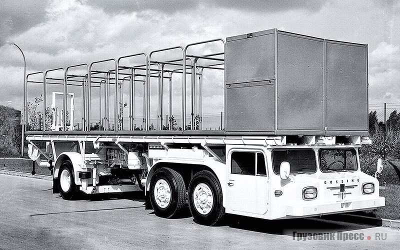 В 1963 г. вызвал фурор созданный совместно с швейцарской фирмой Rationorm AG грузовой автомобиль Büssing Supercargo 22-150. Вся длина машины использовалась для груза, немцы прозвали её «Палубный грузовик» (Decklaster). Кабину разработал дизайнер Луи Лепуа