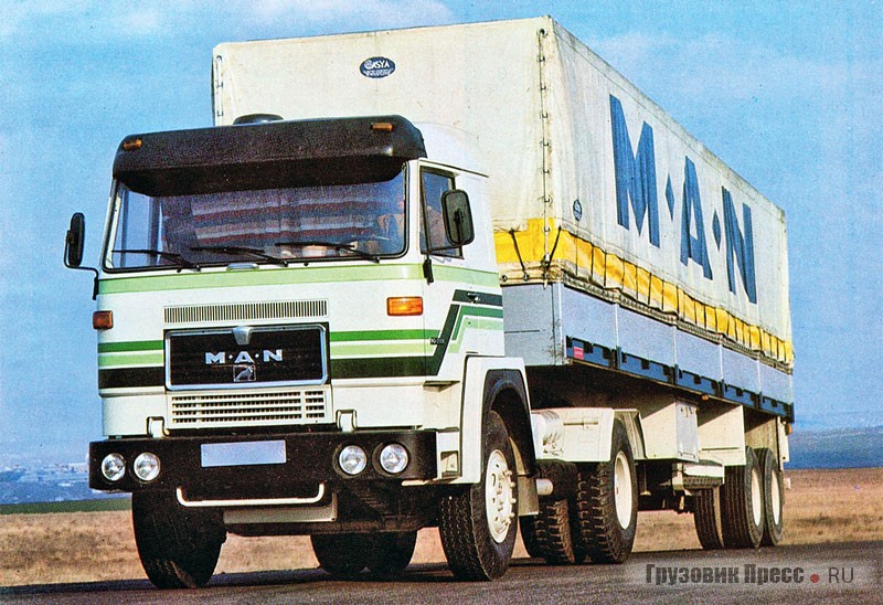 Турецкий MAN 19.281 FS 4x2.Турецкое отделение MAN Türkiye AŞ (MANAŞ, известно и под формальным названием MAN Kamyon ve Otobüs Sanayi AŞ) до конца 90-х годов штамповало последнюю кабину фирмы Büssing и оснащало ею свои грузовики