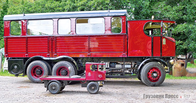 Модель и машина: паробус из парового грузовика Sentinel ХХ столетия