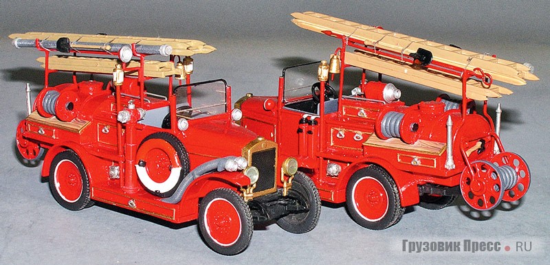 Две версии пожарных линейки АМО Ф-15 Vector Models