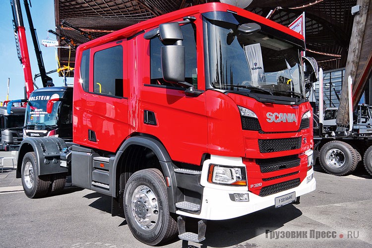 Scania P320 B4x4HZ Crew Cab