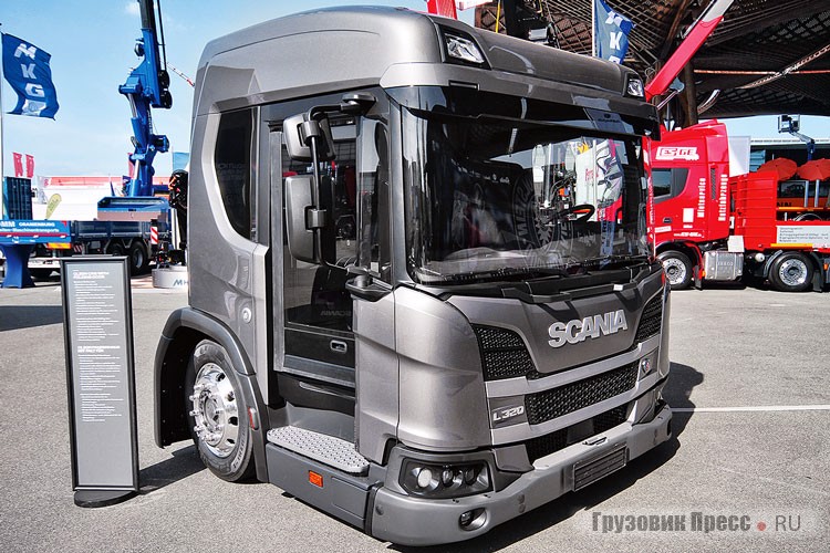 Кабина Scania CL20N с поворотной дверью для коммунальных машин