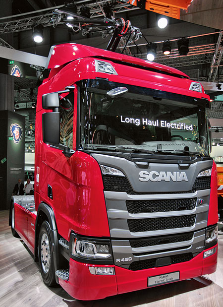 Scania R450 4x2NB Hybrid Electric