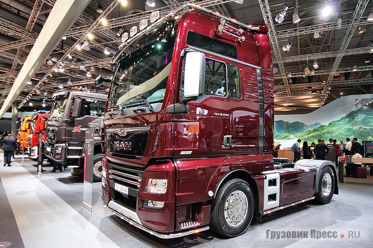 MAN TGX 18.420 4x2 LLS-U c двигателем D38