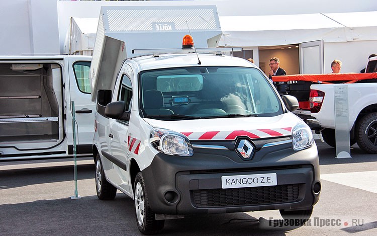 Renault Kangoo Z.E. Pick up Skip Tipper Kolle