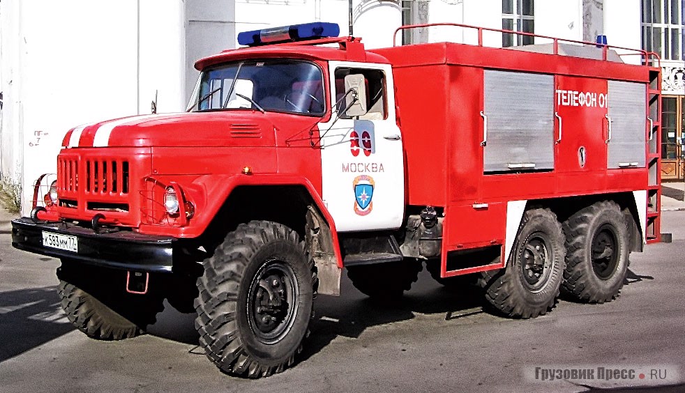 Пожарный автомобиль дымоудаления АД-100(131Н) на шасси ЗИЛ-131