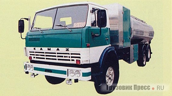 Hankkija MKT с колёсной формулой 6х4-2 на шасси КамАЗ-5315 (4х2) для Valio Oy