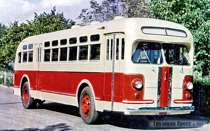 Городской автобус ЗИС-154 с дизель-электрической силовой установкой оказался ненадежной машиной