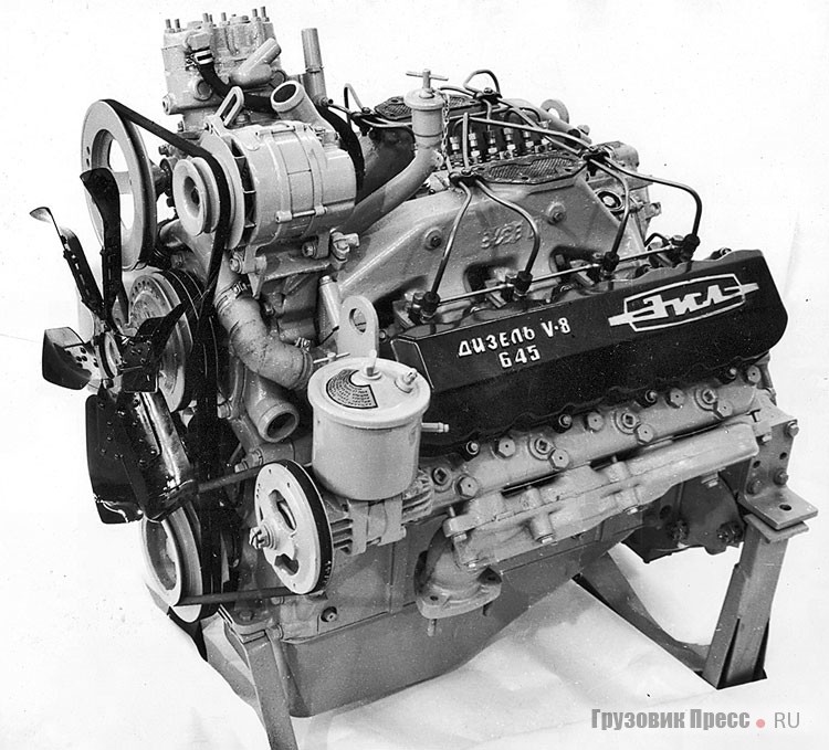 Дизельный двигатель ЗИЛ-645 мощностью 185 л.с.