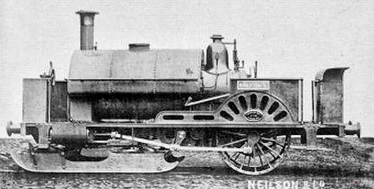 Locomotive for running of ice – Паровой тягач Neilson Ice Engine № 50,  эксплуатировавшийся на пассажирском маршруте Петербург – Кронштадт зимой 1861–1862 гг.