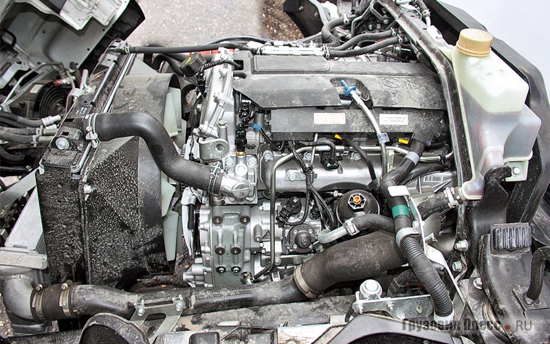 Двигатель FPT F1C итальянского происхождения, от концерна CNH Industrial, для России предусмотрена подготовка под электрообогрев