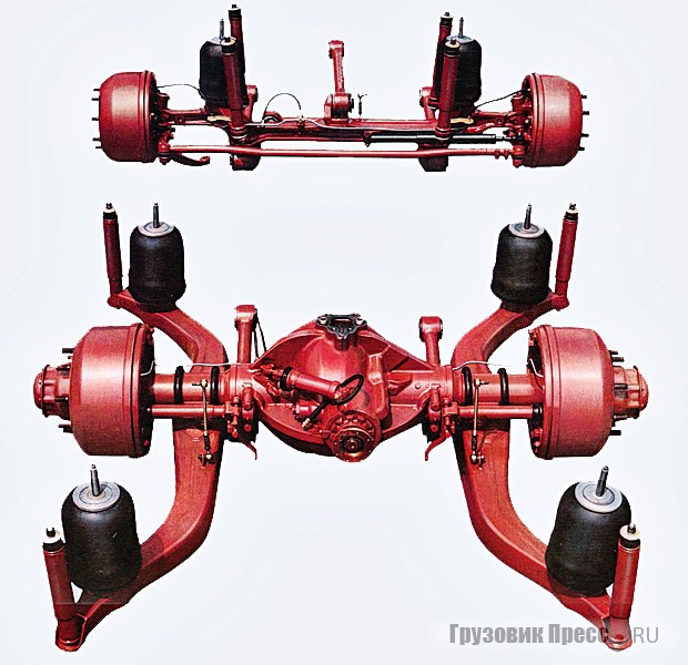 Передние и задние мосты, монтируемые на  автобусы Otomarsan О 302S и Otomarsan O 302Т
