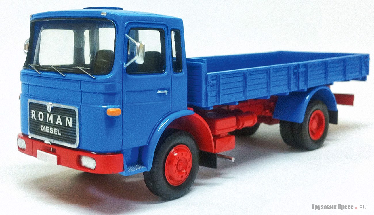 Бортовой грузовик ROMAN 8.135F, М1:50