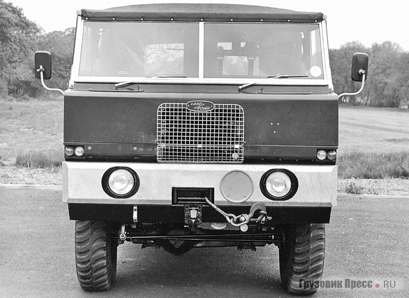 Прототип Land Rover 101/FC с 3-литровым 6-цилиндровым бензиновым двигателем мощностью 115 л.с., 1968 год