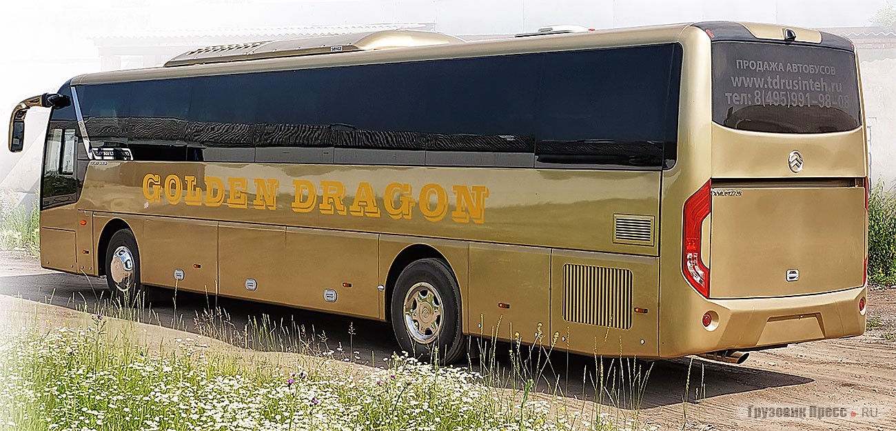 Междугородный автобус Golden Dragon XML6127JR