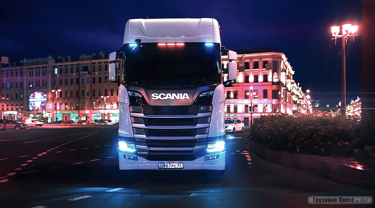 По итогам 2018 года ООО «Скания-Русь» через дилерскую сеть отгрузило своим партнёрам рекордное количество техники – 7181 единицу. Этот показатель достигнут впервые за всю историю Scania в России! На снимке автопоезд с флагманским магистральным тягачом S500 4x2NA