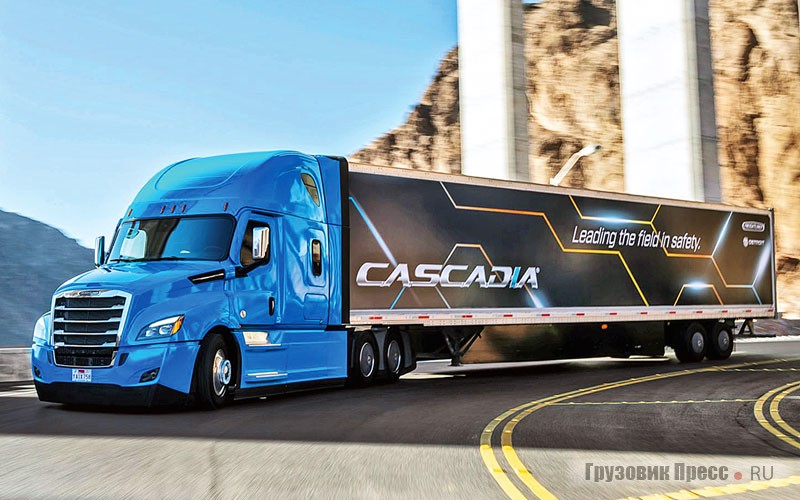 Freightliner Cascadia SAE Level 2