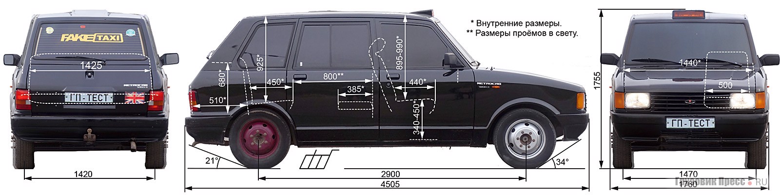 Тест-драйв Metrocab Series II 15301Т (order 250061)