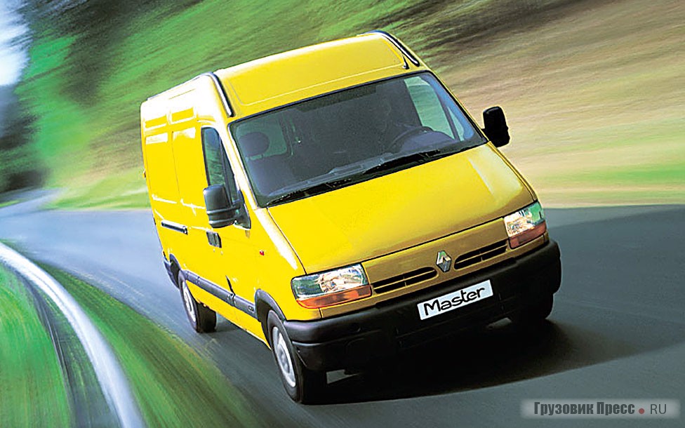 Второе поколение Renault Master серии X70 вышло в 1997 г.