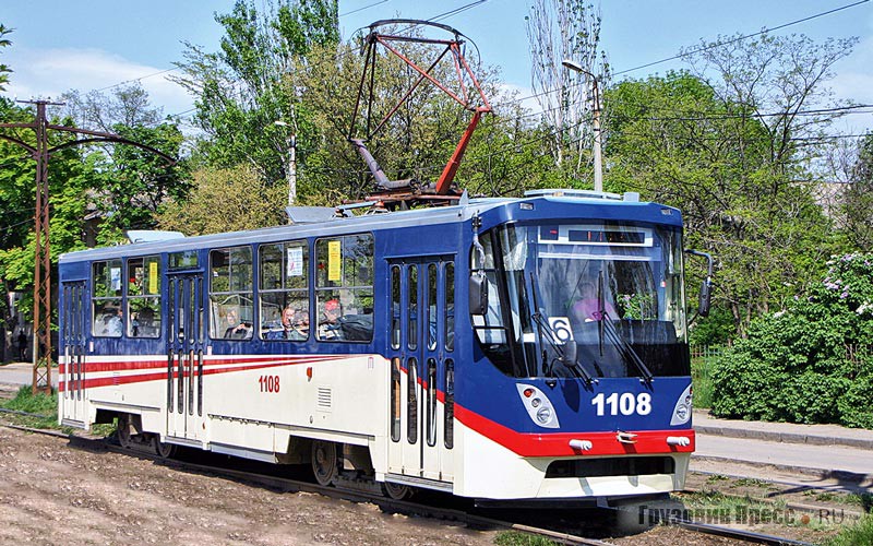 Трамвай К-1 на базе Tatra-T6B5