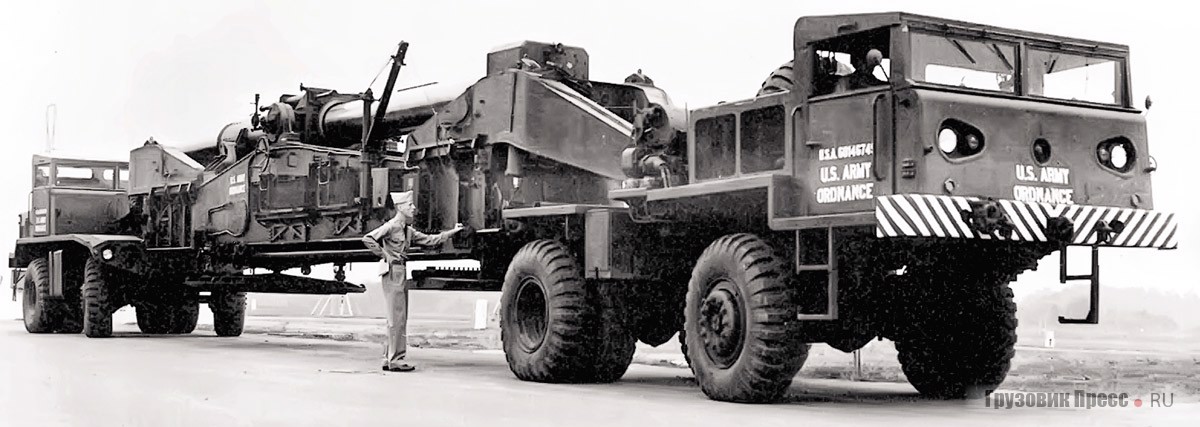 Транспортёр Т10 с 280-мм «атомной» пушкой Т131, 1952–1953 гг.