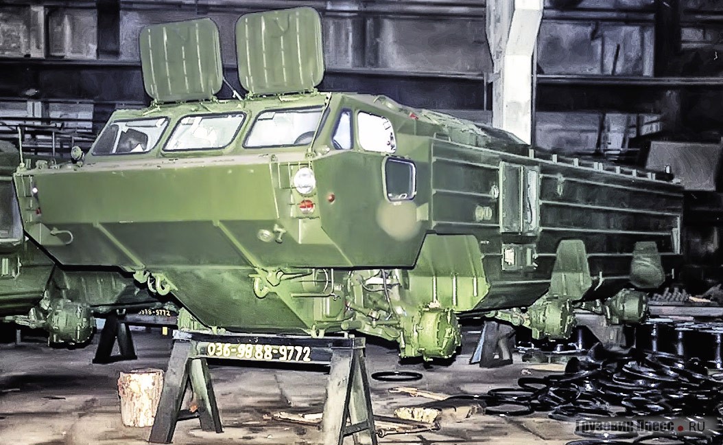 Капитальный ремонт СКШ БАЗ-5922 на Брянском автозаводе, 2000-е гг.