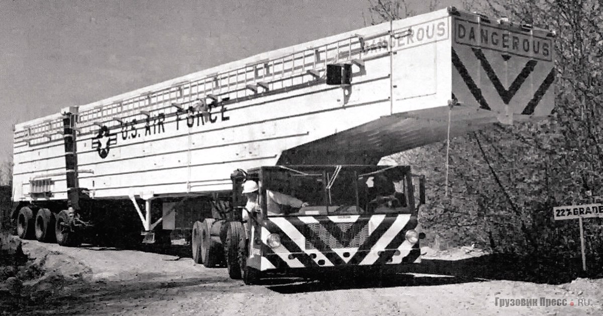 Транспортер-установщик ракеты Minuteman I, 1960 г.