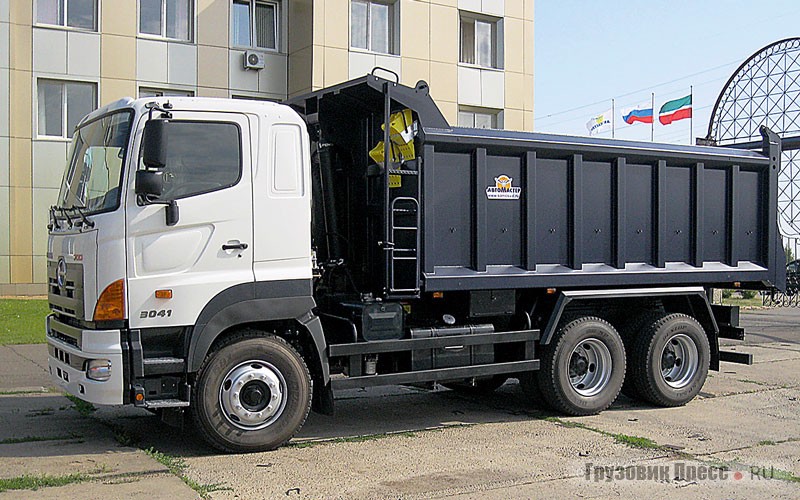 Самосвал с кузовом производства «Автомастер» (Набережные Челны)