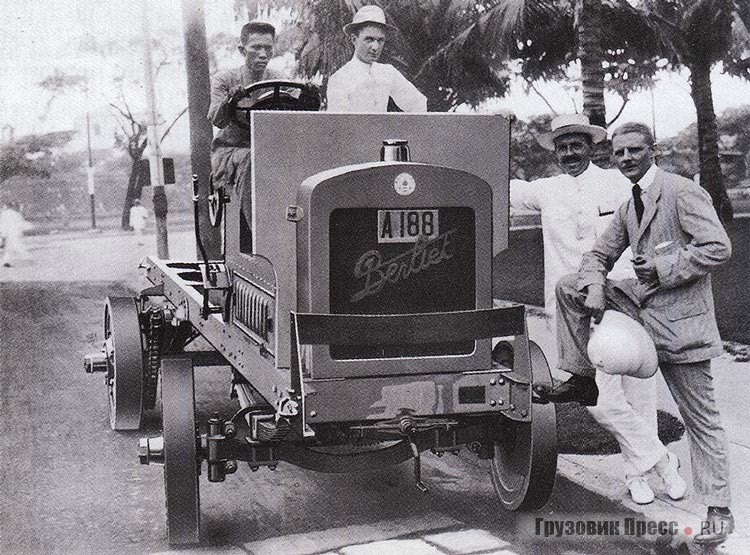 Трёхтонный грузовоз Berliet CAT на Филиппинах, 1912 г.
