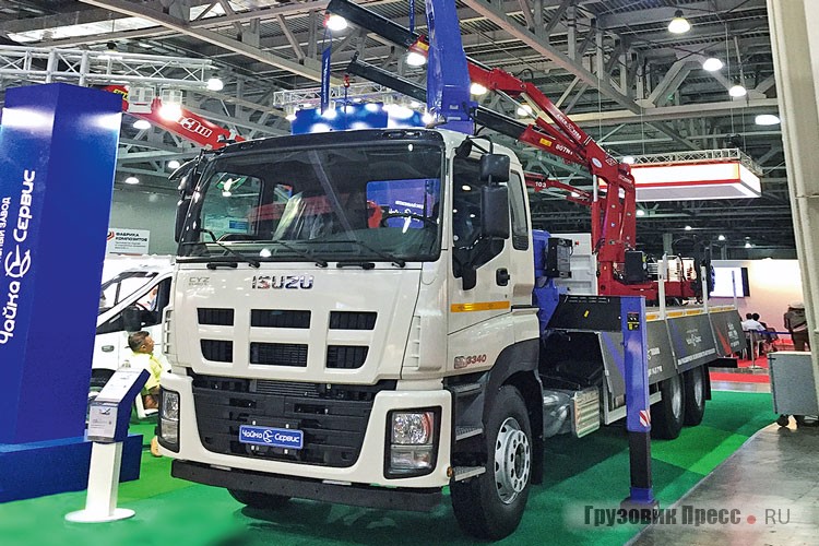 «Чайка-Сервис 3784VB» на шасси Isuzu Giga CYZ52T