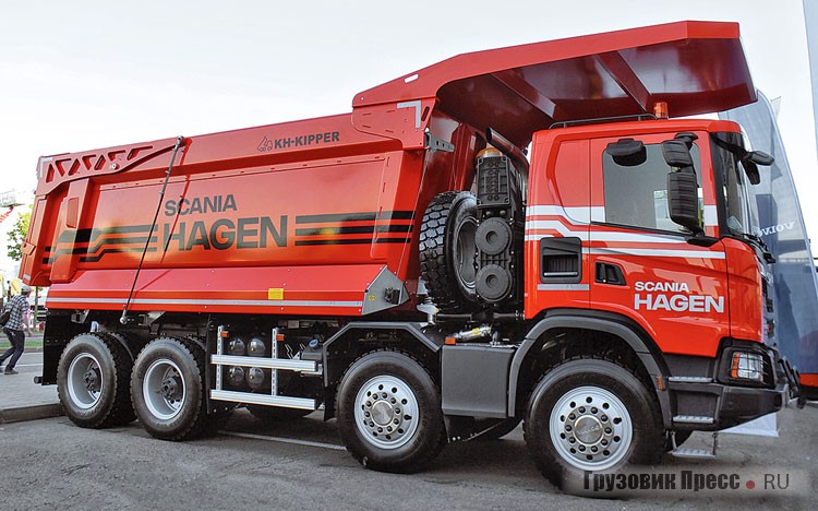 Scania Hagen G500 B8x4HZ CJ17L (G8X400)