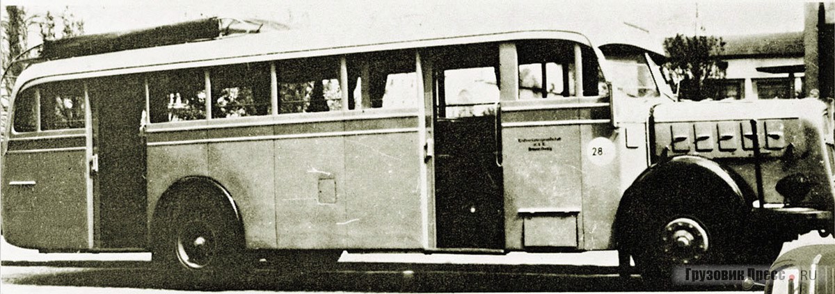 Автобус Škoda 706N 1941 г.