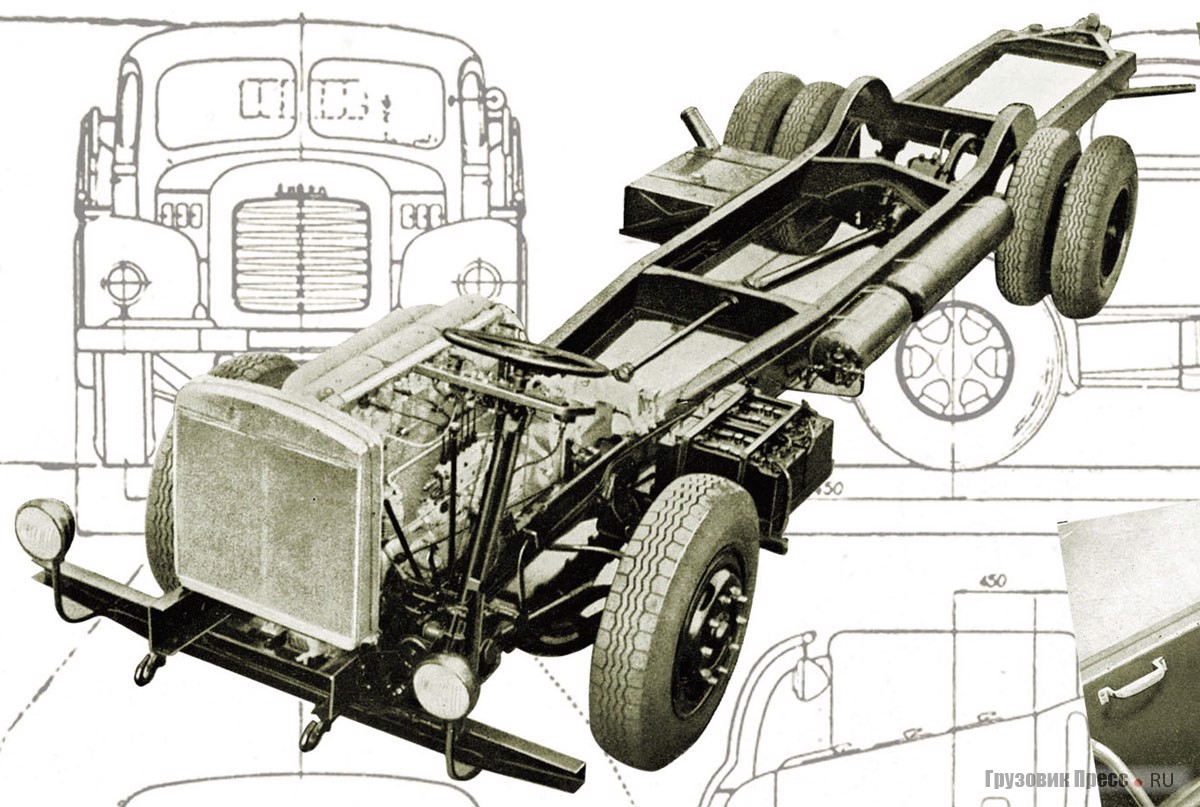 Шасси автобуса 706RО