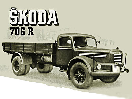 Škoda 706R – первый послевоенный грузовик знаменитой марки