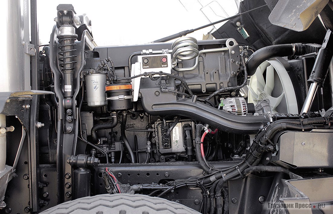 Двигатель IVECO F3B (Cursor 13) – не новичок, но настройки его специально подобраны для специфичной внедорожной работы
