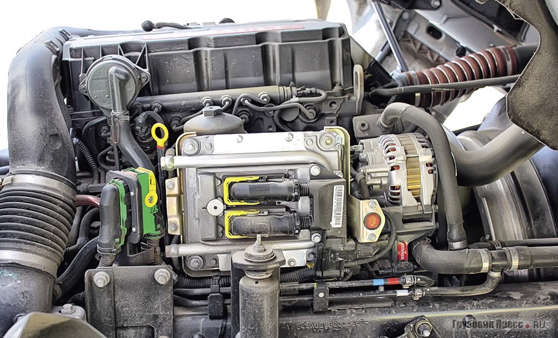 Двигатель Dxi 5 не новичок, для  революционной модели требуется соответствующий силовой агрегат