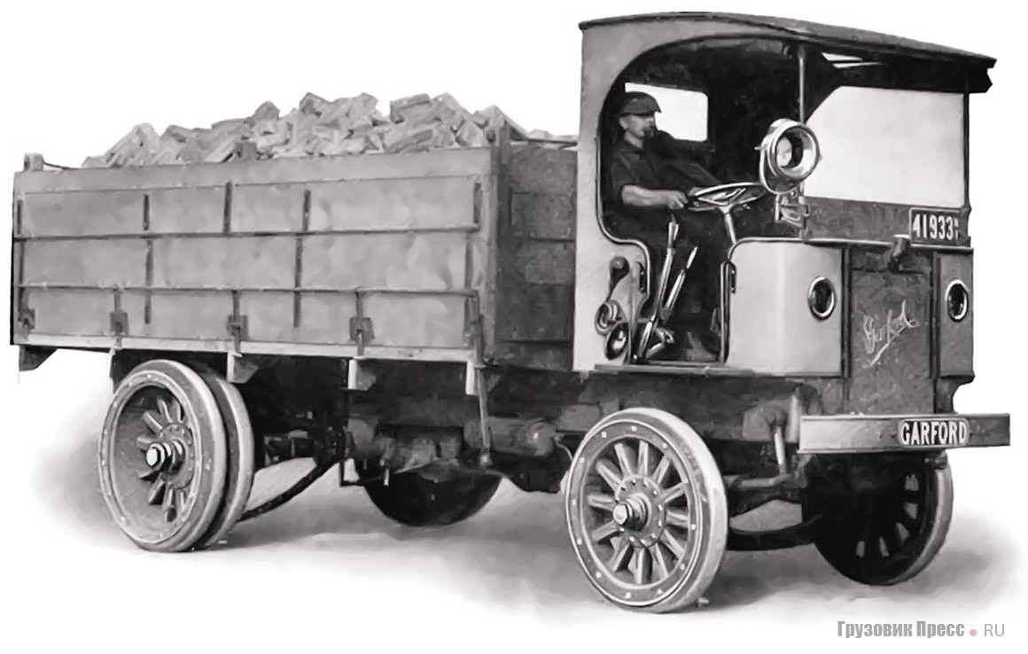 Пятитонный грузовик Garford D, 1913 г.