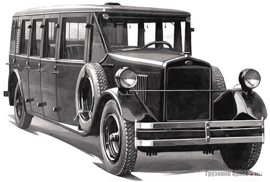 Семнадцатиместный автобус класса «люкс» на шасси Garford KB, 1925 г.
