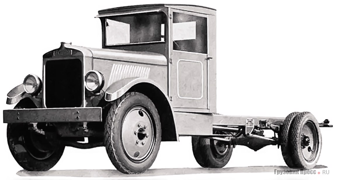 Двухтонный грузовик Garford 40Z, 1929 г. Автомобиль выпускали и под марками Commerce и Service