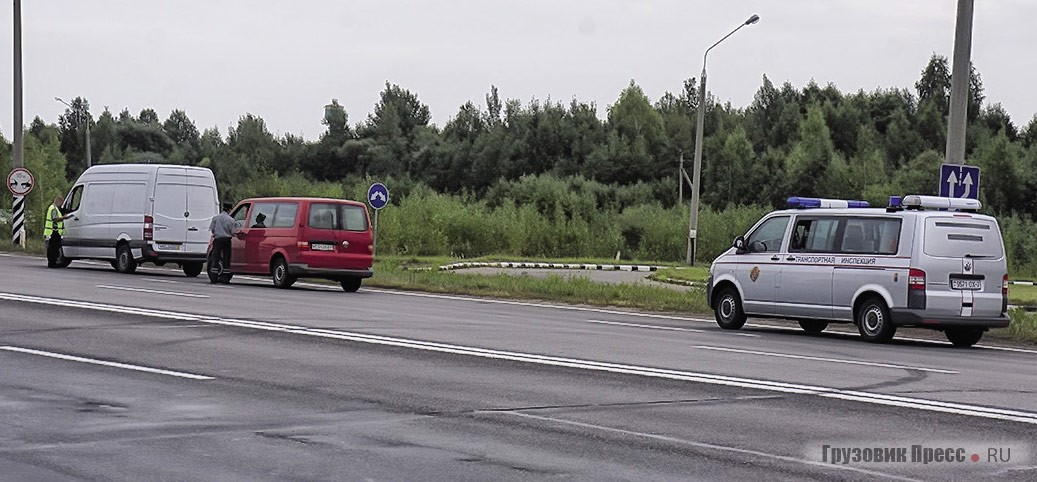 Карающий меч транспортной инспекции в действии