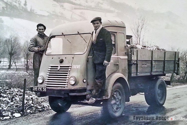 Renault 2500, он же 2Т5 или Galion. Грузоподъёмность 2,5 т. Для машин этого класса бездисковые колёса типа «Трилекс» – редкость