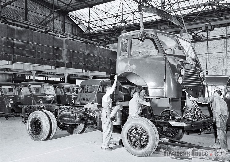 Все послевоенные Renault получали четырёхзначный индекс. Базовый 7-тонный «Лентяй» значился R4140, 5-тонный – R4220. И ещё было свыше 35 других индексов. Разобраться непросто