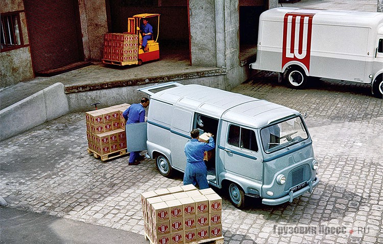 Renault Estafette – выдающееся творение инженера Ги Гроссе-Гранжа. С 1959 по 1980-й выпущено 533 000 грузовичков, фургонов, пикапов и микроавтобусов этого семейства