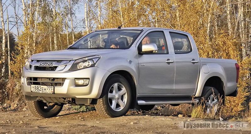 Полноприводный пикап, [b]Isuzu D-Max 2.5TDI[/b] с двухрядной кабиной – перспектива рынка?