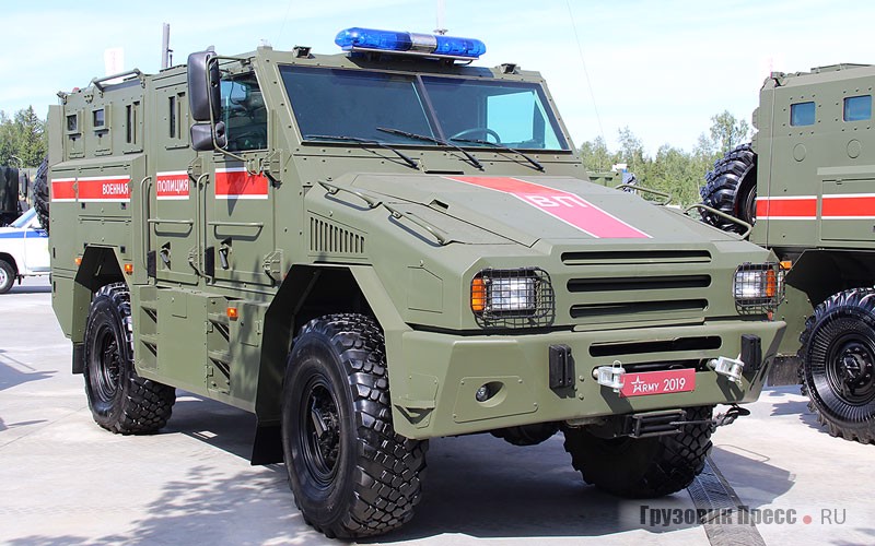 Защищённый автомобиль «Горец М» на шасси КАМАЗ-43501