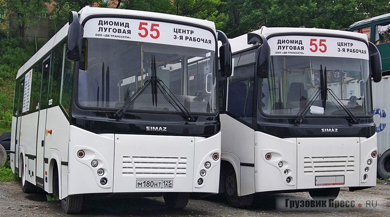 Автобусы СИМАЗ в Приморском крае