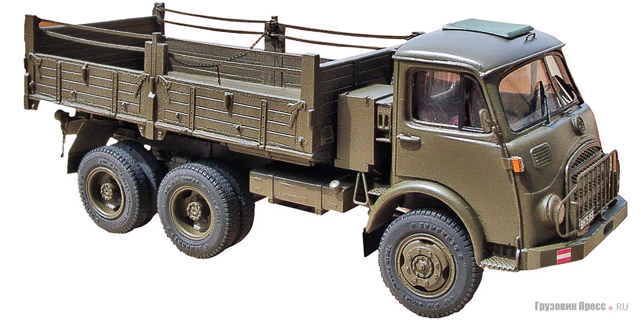 Военный бортовой грузовик Steyr 680