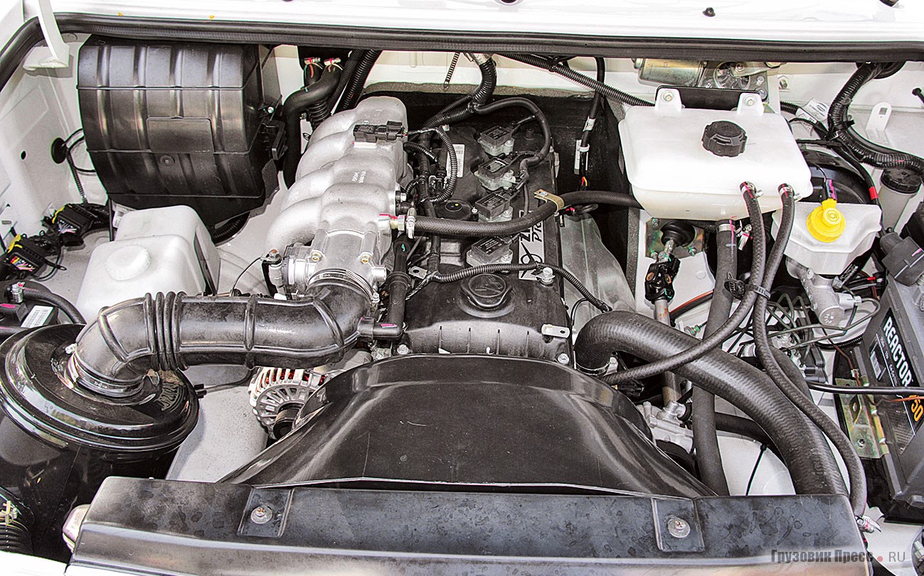 Двигатель ЗМЗ-409051.10, торговое наименование «PRO» мощностью 149,6 л.с.