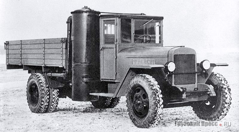 Газогенераторный автомобиль ЗИС-21А (1946–1952 гг.)
